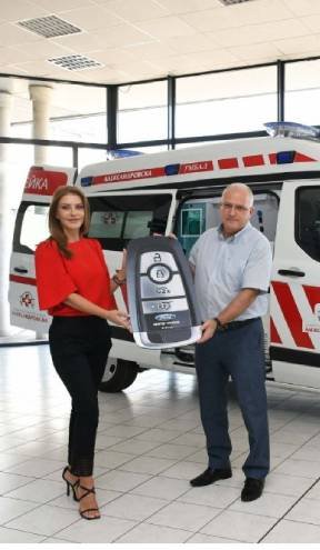 New Ford Transit Ambulances for Aleksandrovska Hospital